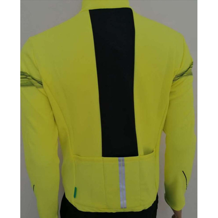 Tricou Shimano Thermal Winter Neon Yellow Bărbați