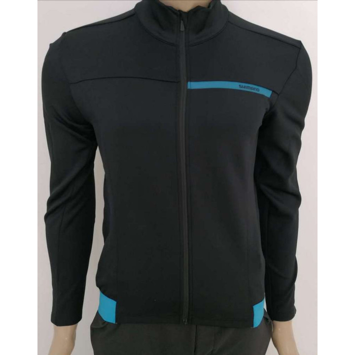 Tricou Shimano Thermal Winter Neon Black Men