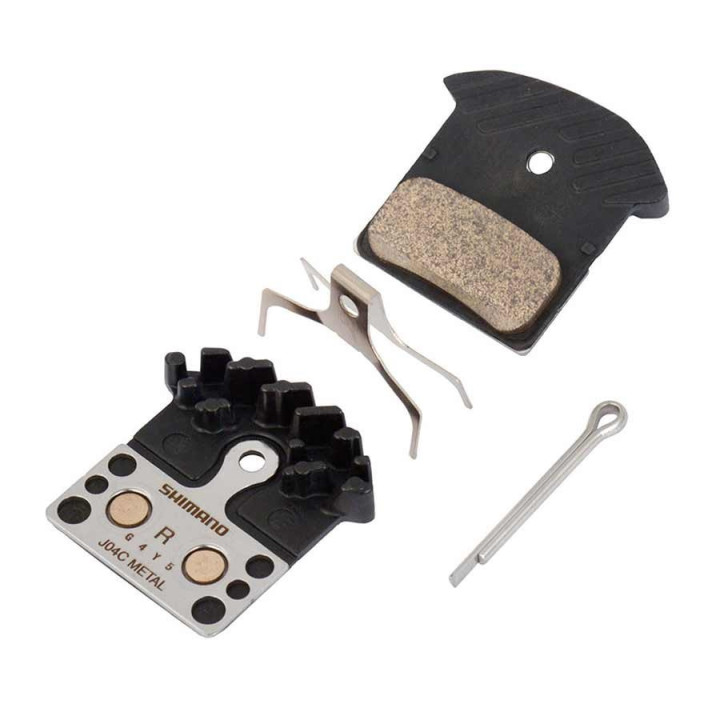 Plăcuțe Frână Shimano J04C Metalice cu Fin