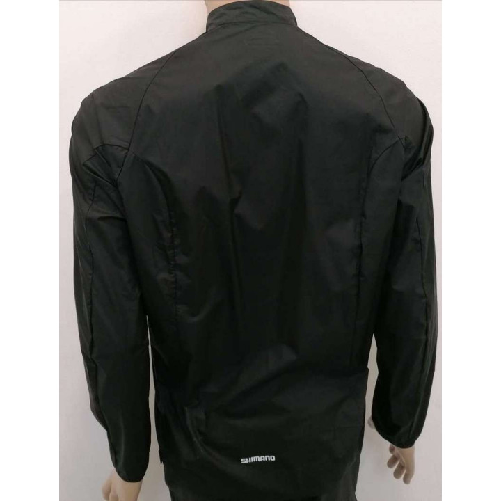 Jacheta Wind Breaker Shimano Mânecă Lungă Negru