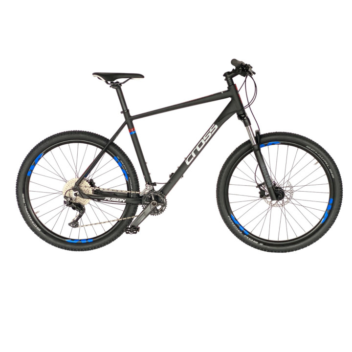 Bicicleta MTB CROSS Fusion X 27.5 Black