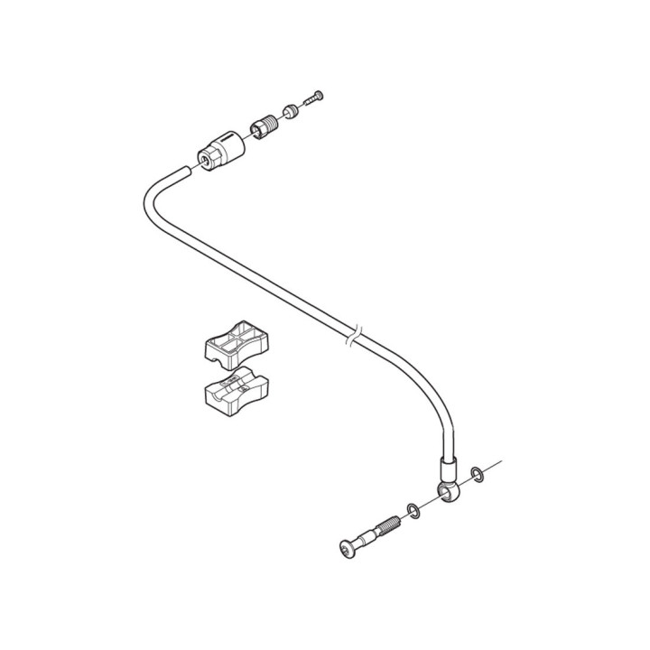 Conducta Frână Hidraulica SHIMANO XTR M987