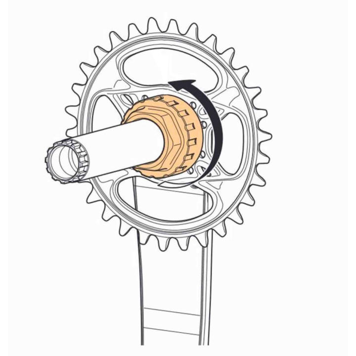 Angrenaj Pedalier SHIMANO SLX FC-M7120-1 1x12