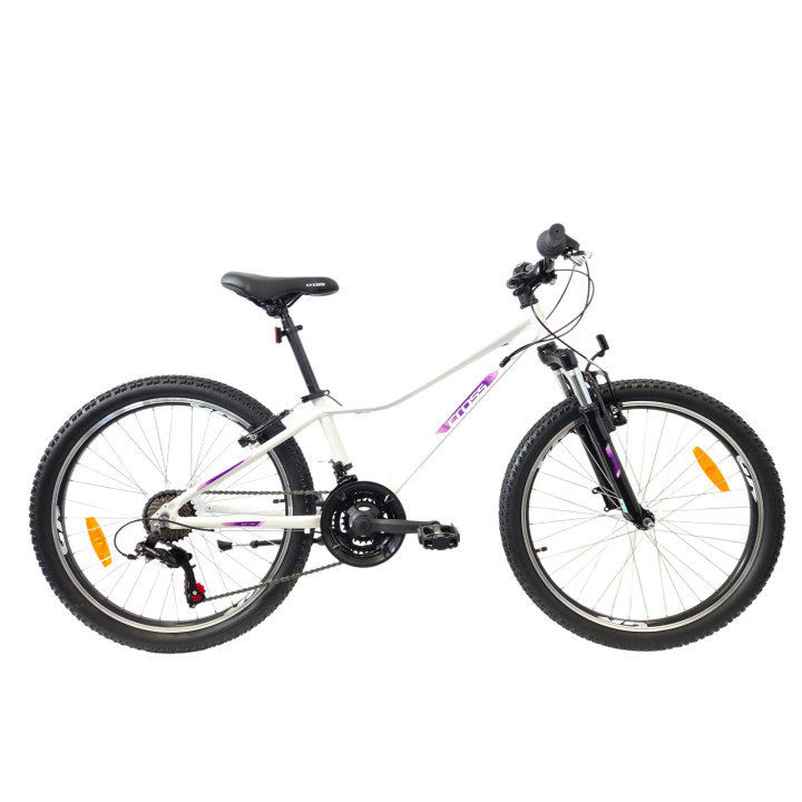Bicicleta copii MTB CROSS Daisy 24 - White