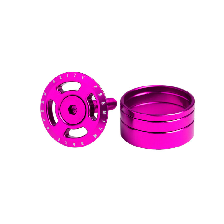 Floare Furca DEITY Crosshair Pink cu Distantiere