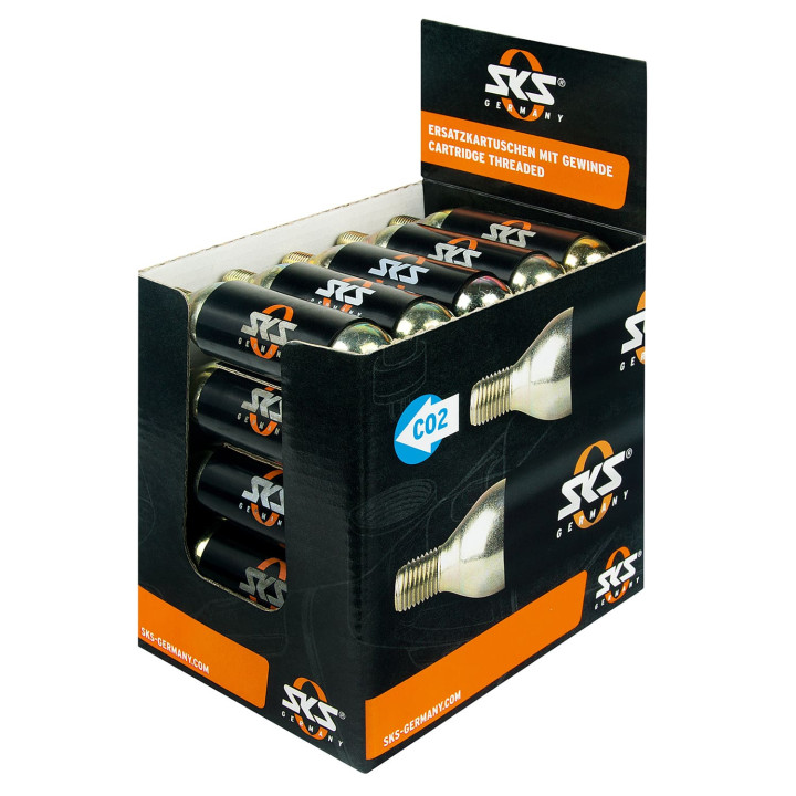 Set 25 Cartuse CO2 SKS fără Filet 24g
