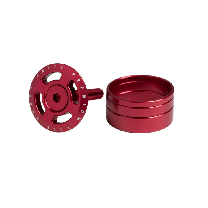 Floare Furca DEITY Crosshair Red cu Capac
