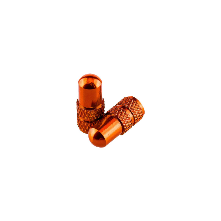 Capace Valvă DEITY Presta Orange - Set 2 buc.