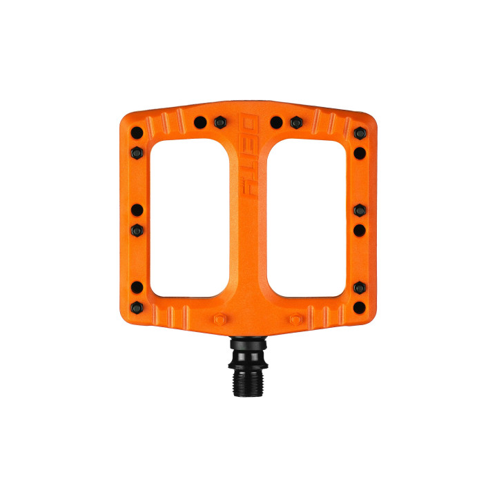 Pedale DEITY Deftrap Orange - MTB Plate Premium