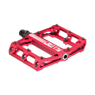 Pedale DEITY Black Kat Red - MTB Platformă