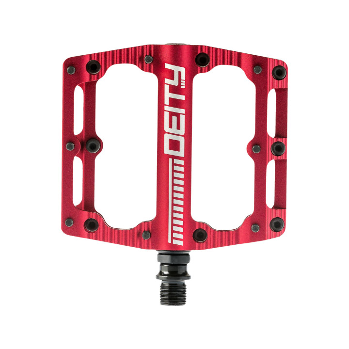 Pedale DEITY Black Kat Red - MTB Platformă