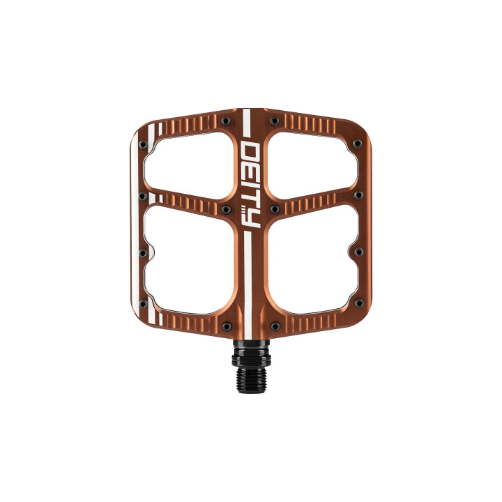 Pedale DEITY Flat Trak Bronze - Pedale Plate Performance