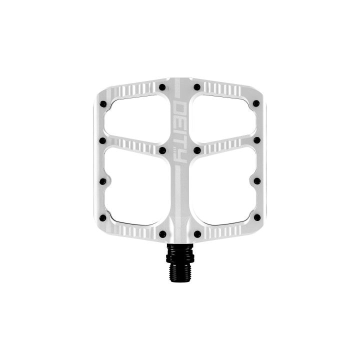 Pedale DEITY Flat Trak Silver - Pedale MTB