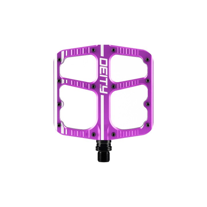 Pedale DEITY Flat Trak Purple | Pedale Plate Premium