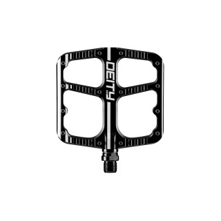 Pedale DEITY Flat Trak Black - Pedale MTB Plate