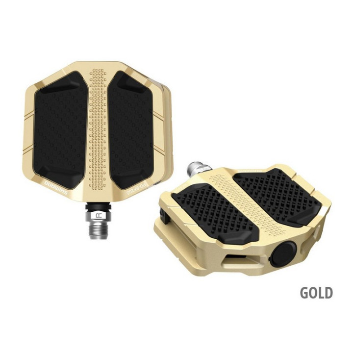 Pedale Shimano PD-EF205 Fără Catadioptrii Gold