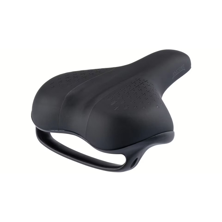 Șaua Sa CONTEC Anatomic Black 198mm - Confortabilă