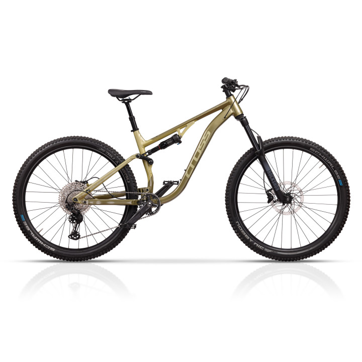 Bicicleta MTB Full Suspension CROSS RTX FS 29 Khaki