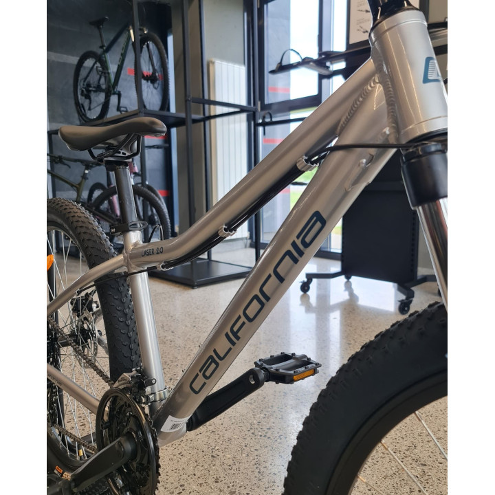Bicicleta Copii MTB CALIFORNIA Laser 2.0 26 Silver