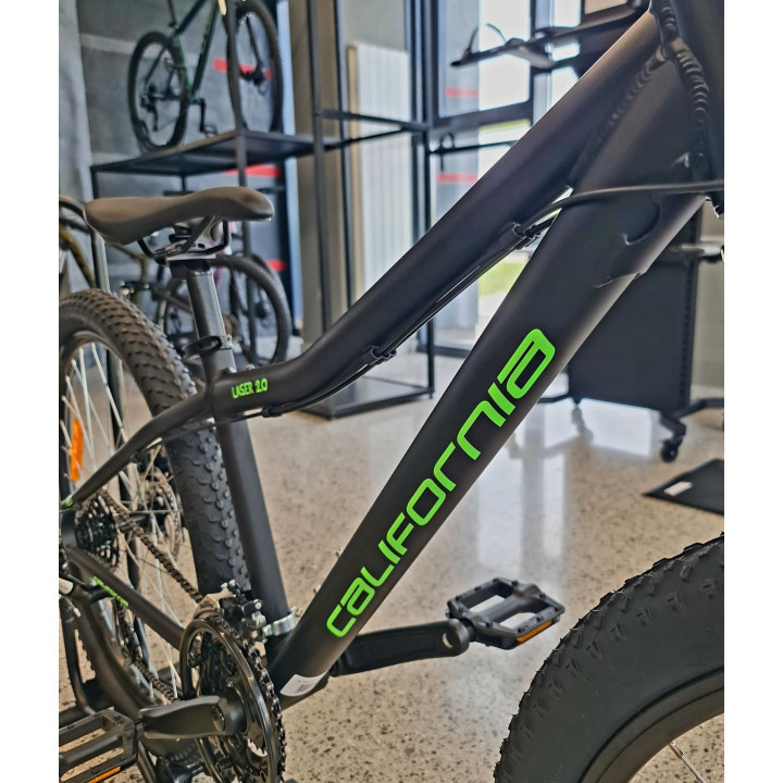 Bicicleta Copii MTB California Laser 2.0 26 - Black