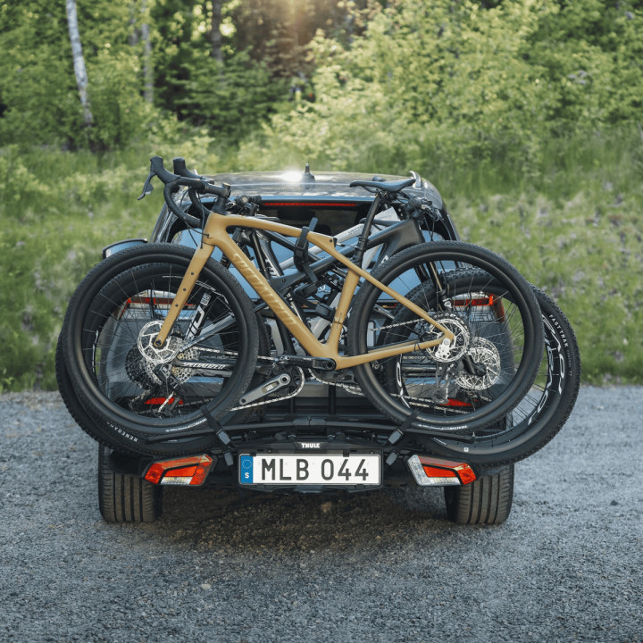 Suport biciclete THULE EasyFold 3 - 2 biciclete 13 pini - Black