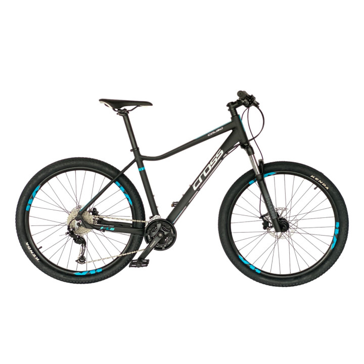 Bicicleta Dama MTB CROSS Causa SL5 27.5 Black Matt