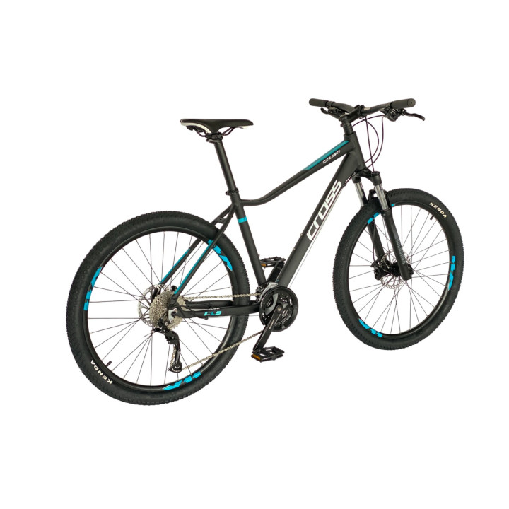 Bicicleta Dama MTB CROSS Causa SL5 27.5 Black Matt