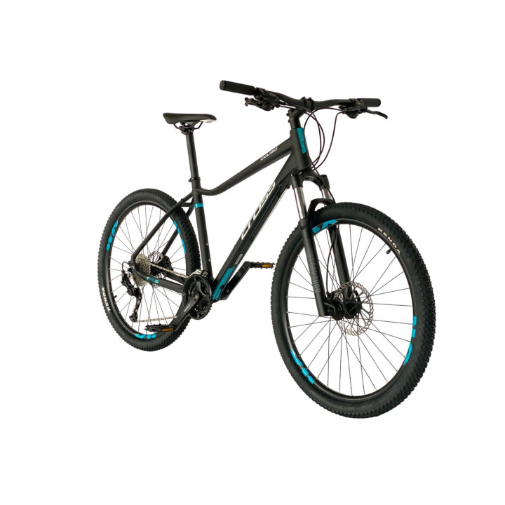 Bicicleta Dama MTB CROSS Causa SL5 27.5 Black Matt