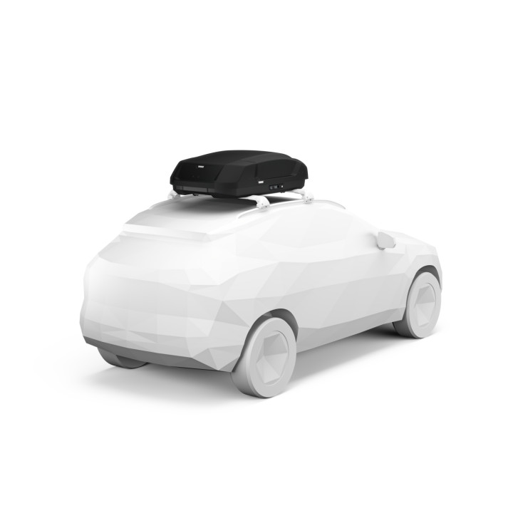 Cutie Portbagaj Thule Force 3 S Black Matte