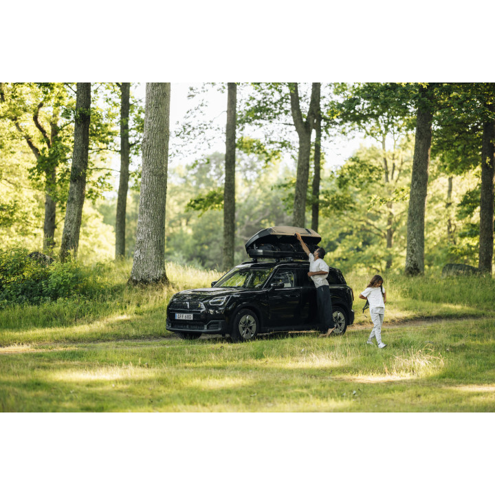 Cutie Portbagaj Thule Force 3 S Black Matte