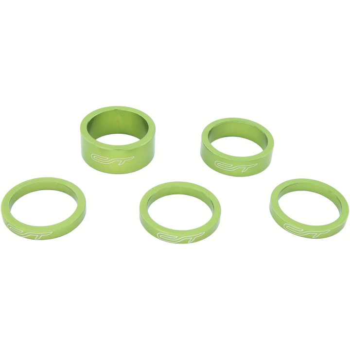 Distanțiere Furca CONTEC Spacer Select 1 1/8 Verde
