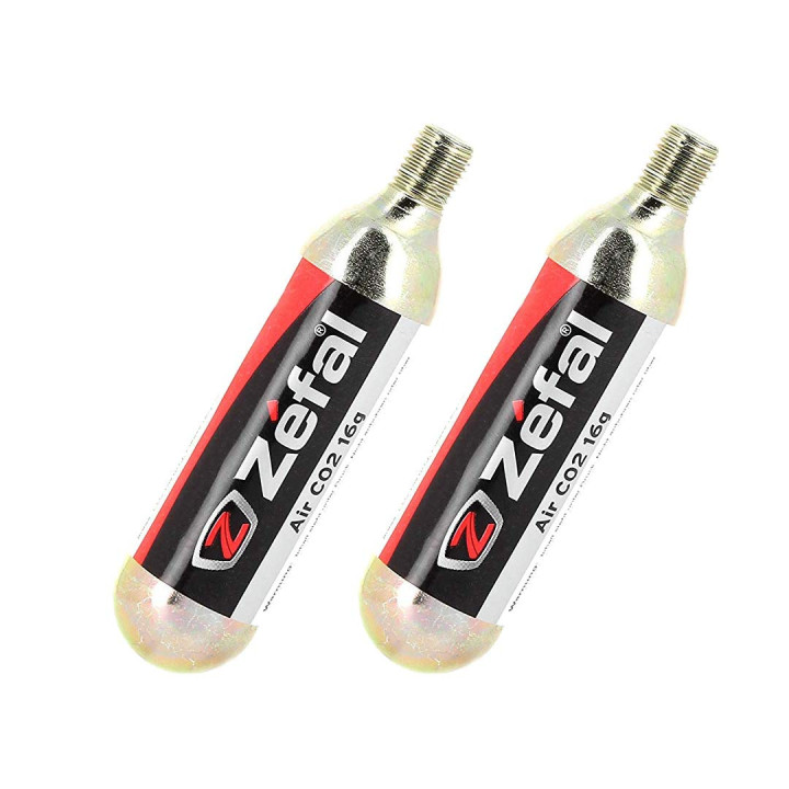 Cartus CO2 ZEFAL 16g (2 buc.) - Umflare Rapida
