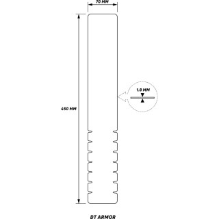 Protectie Cadru ZEFAL Downtube Armor