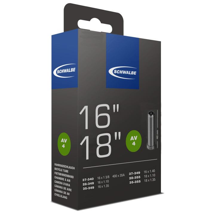 Camera SCHWALBE AV4 16/18 20" - Calitate Premium