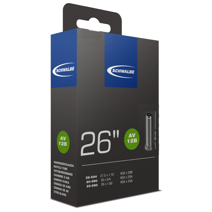 Camera SCHWALBE AV12B 26 40mm - Piese Biciclete