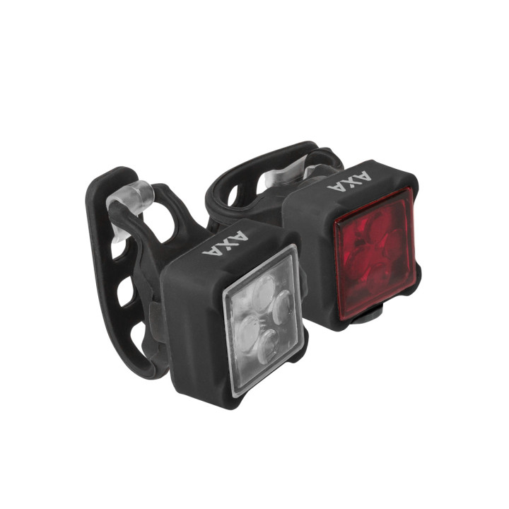 Set Far + Stop AXA NiteLine 44 Led | Iluminare Bicicletă