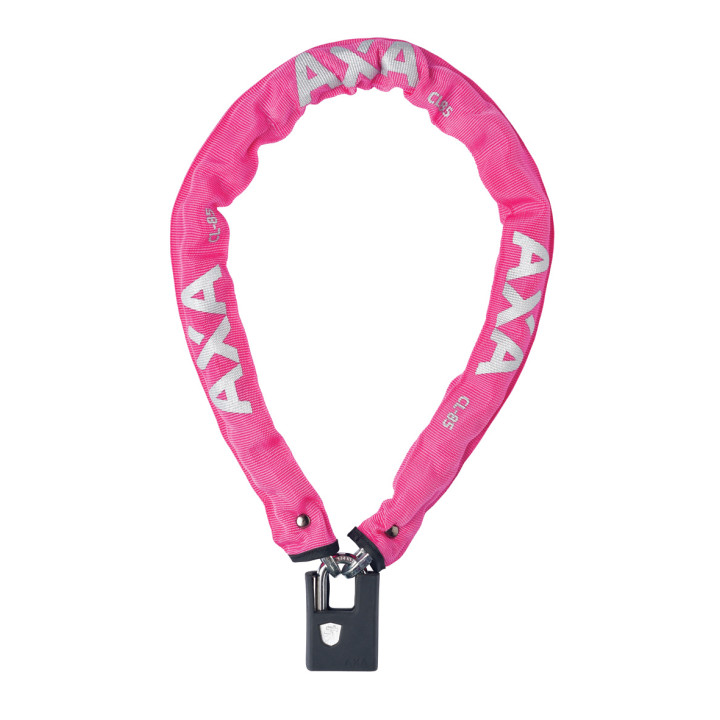 Antifurt Lant AXA Clinch 6mm/85cm Pink Soft