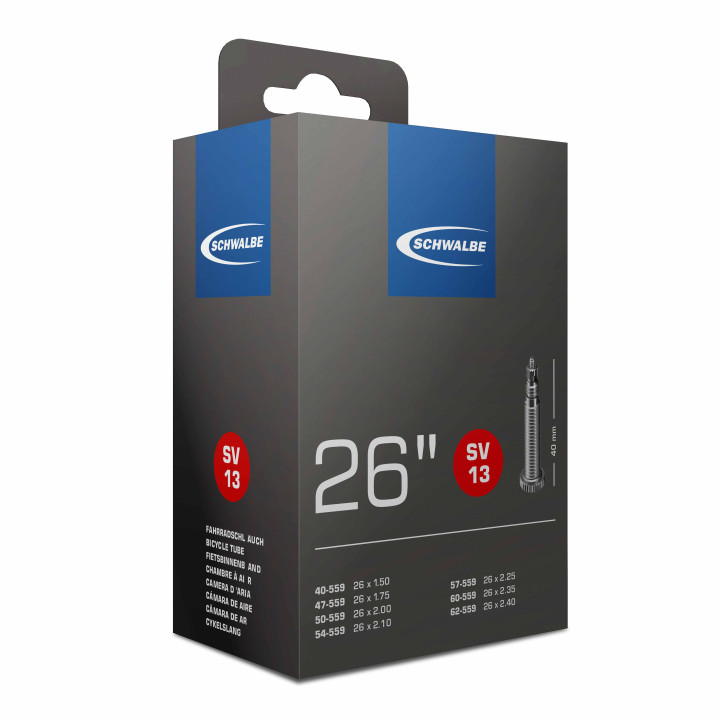 Camera SCHWALBE SV13 26" 40/62-559 EK 40mm