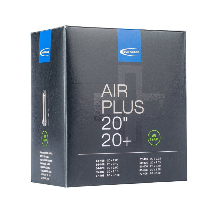 Camera Schwalbe AV7+AP Air Plus 406 20 inch