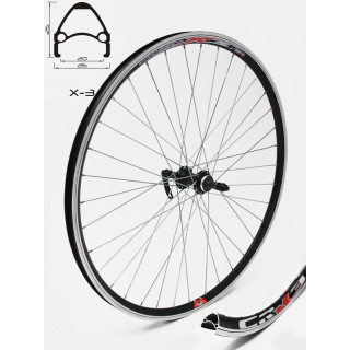 Roata Spate CROSSER X3 28" 36H QR V-brake