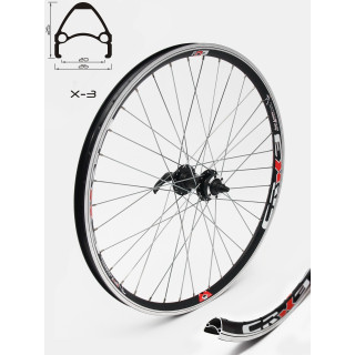 Roata Fata CROSSER X3 26" 36H Disc QR JoyTech