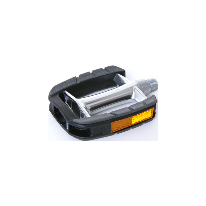 Pedale CONTEC Boot CP-036 Silver/Black - Bicicletă Oraș