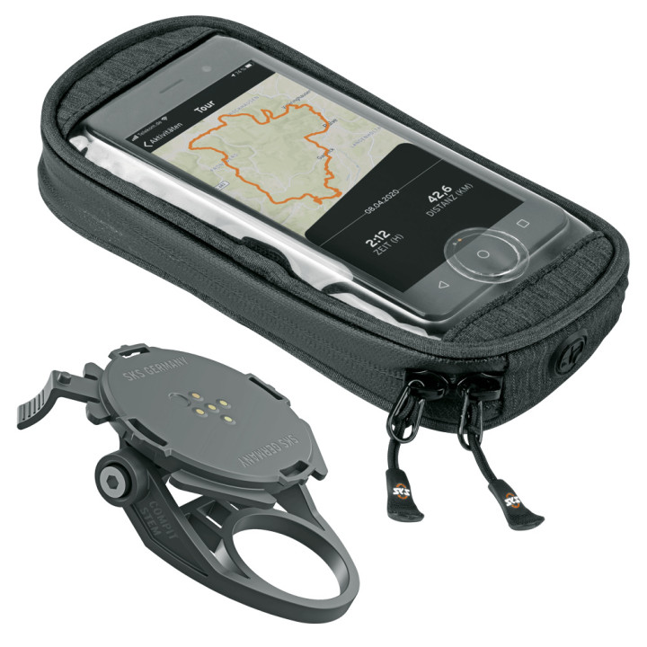 Suport telefon bicicletă SKS Compit + Geantă SmartBag