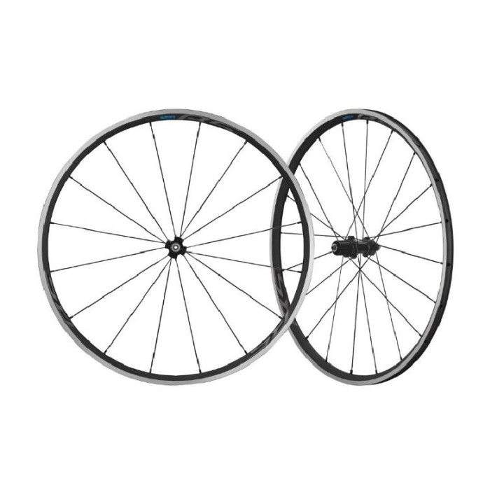 Roți Shimano WH-RS300 16H/20H 10/11 Vit. Negru