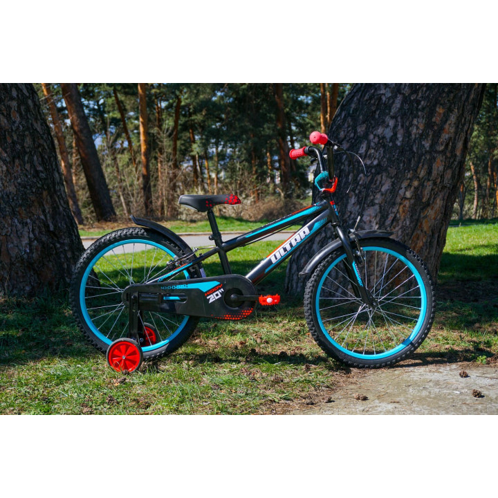 Bicicleta copii MTB ULTRA Kidy 20 V-Brake Negru