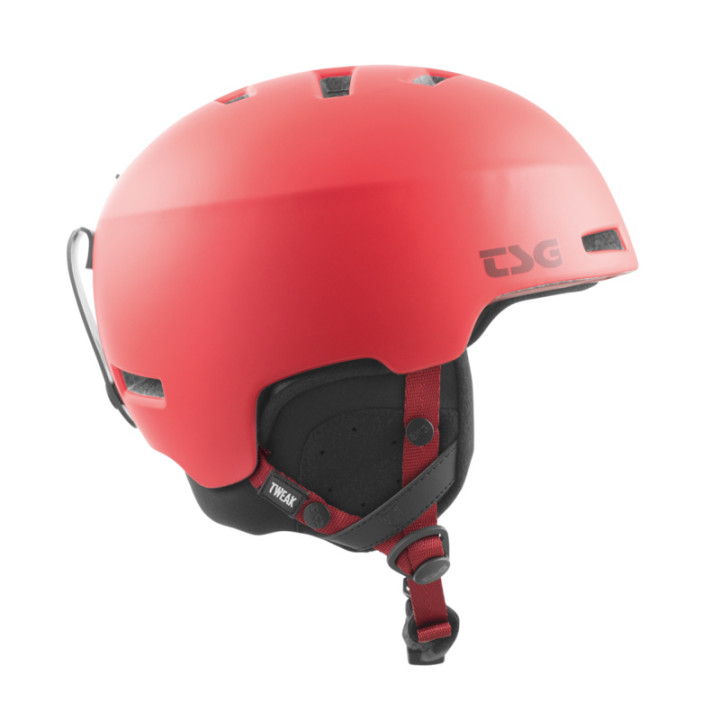 Casca Schi TSG Tweak Solid Color - Satin Sonic Red