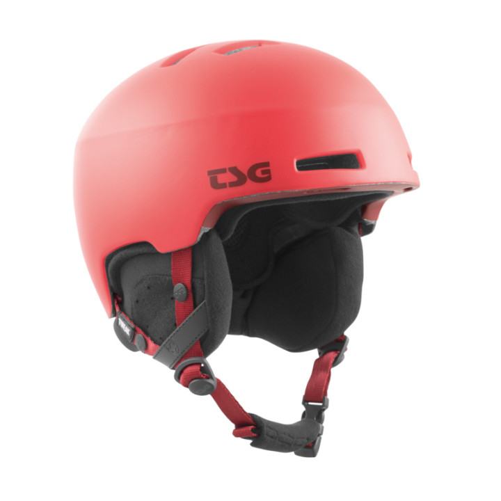 Casca Schi TSG Tweak Solid Color - Satin Sonic Red