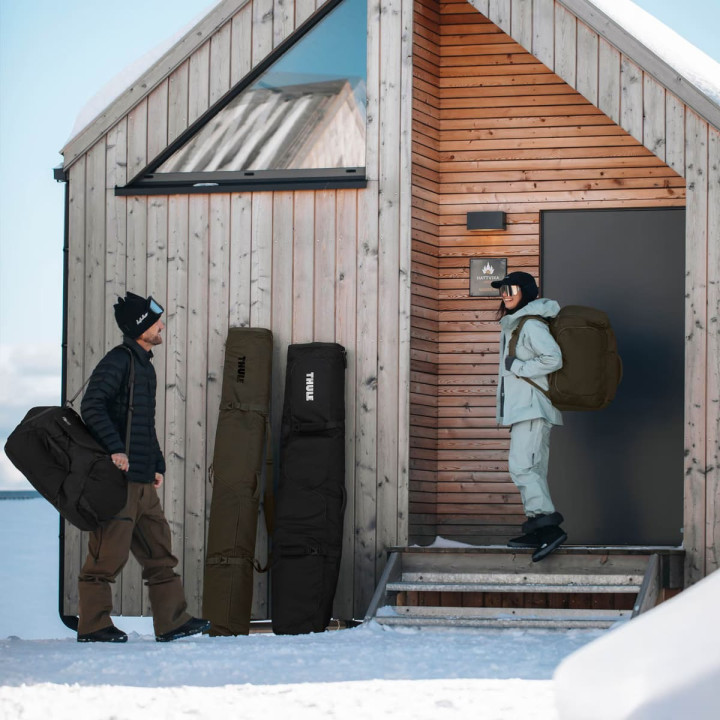 Geanta THULE Roundtrip Snow 80L Dark Slate