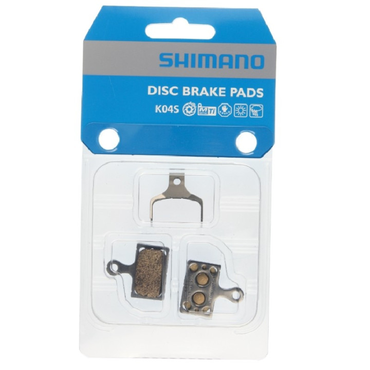 Plăcuțe Frână Shimano K04S Metal - 1 Pereche