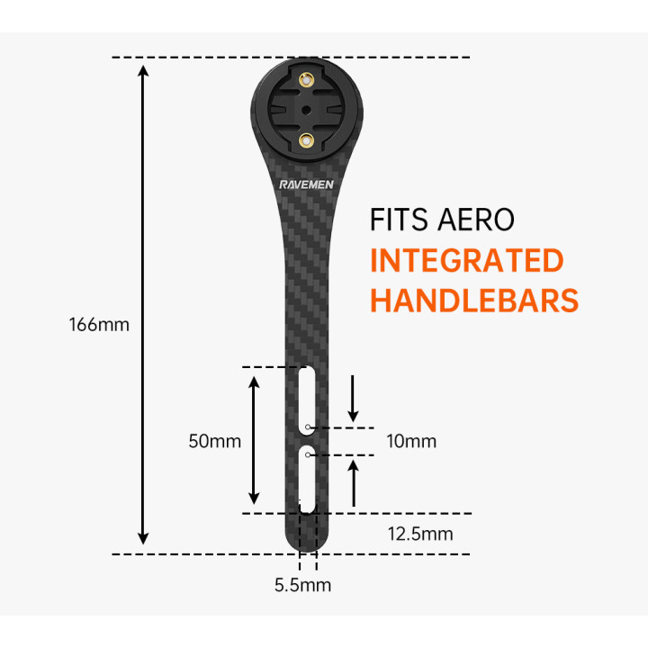 Curea Prindere RAVEMEN Ghidon Aero Garmin GoPro